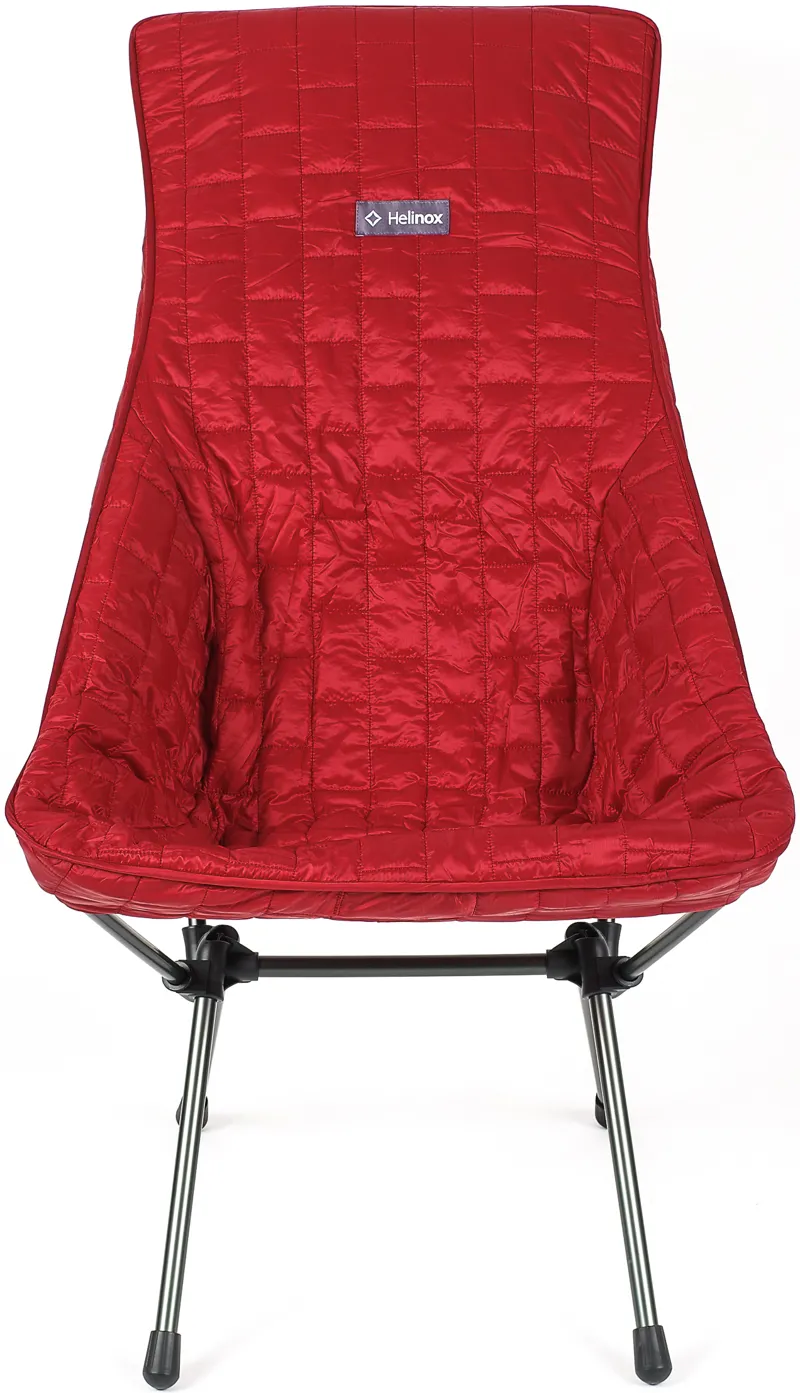 Helinox Sunset Chair/ Beach Chair Quilted Seat Warmer - Scarlet-Iron-2